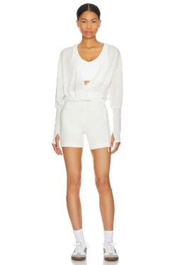 FREE PEOPLE X FP Movement Radiant Wrap Layer White -FREE PEOPLE || Nike || Steve Madden Sales Store FREE WS4352 V4