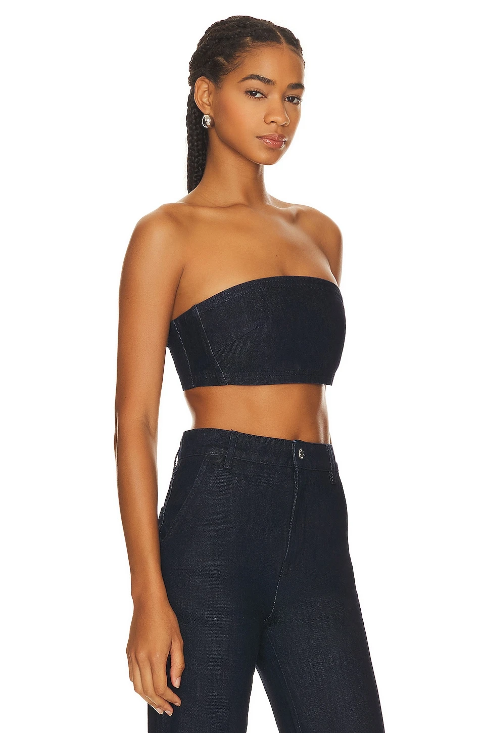 Lilah Denim Tube Top Beverly Hills 2 Lilah Denim Tube Top Beverly Hills - Image 2