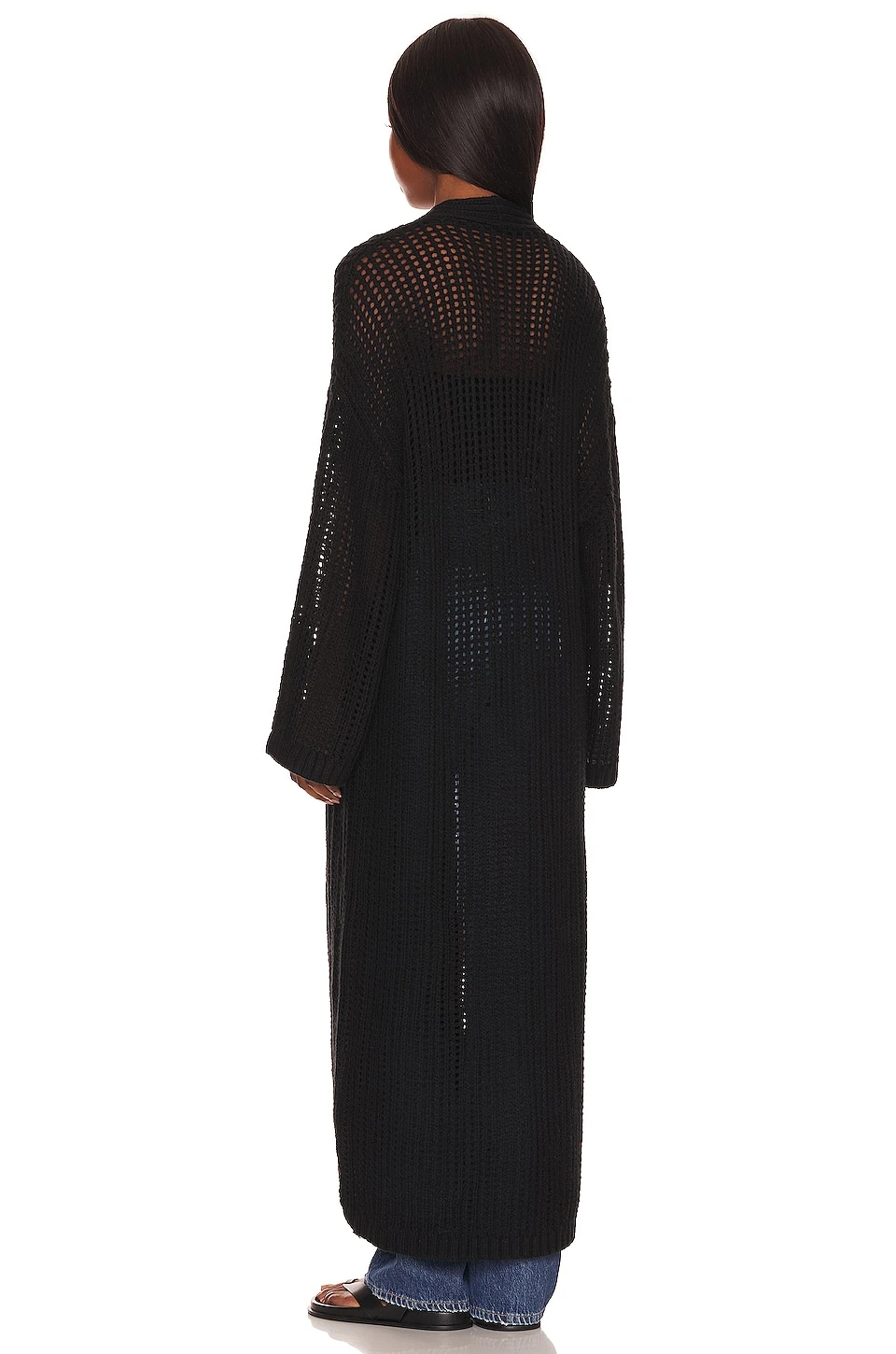 X REVOLVE Jacinda Cardigan Black 3 X REVOLVE Jacinda Cardigan Black - Image 3