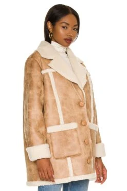 X REVOLVE Lowelle Coat Natural Tan -FREE PEOPLE || Nike || Steve Madden Sales Store HOOF WO166 V3