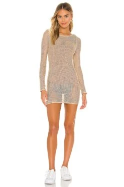 Kilara Mini Dress Nude