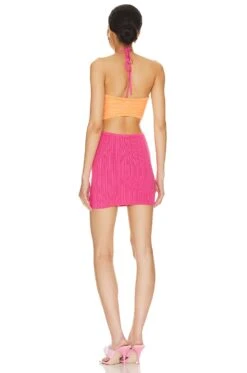 Kenji Knit Mini Dress Pink & Orange -FREE PEOPLE || Nike || Steve Madden Sales Store HURR WD656 V3