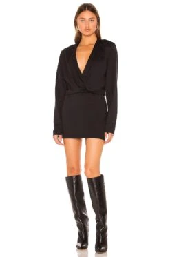 IRO Davida Dress Black