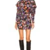 IRO Merera Mini Dress Black & Multicolor