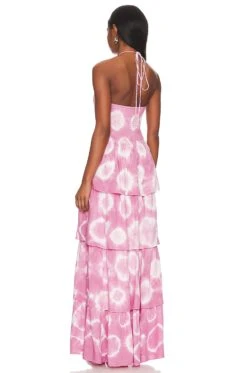 Chantria Maxi Dress Dried Roses Spiral Tie-dye -FREE PEOPLE || Nike || Steve Madden Sales Store JENS WD557 V3