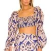 JOHANNA ORTIZ Filles De Joie Top Shells Ginger & Blue
