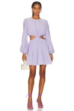 Issy Mini Dress Orchid