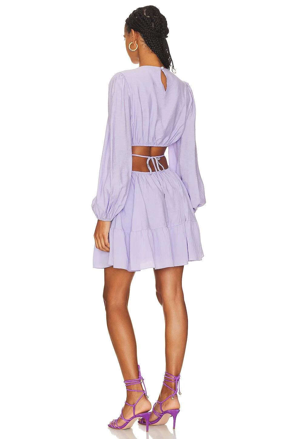 Issy Mini Dress Orchid 3 Issy Mini Dress Orchid - Image 3