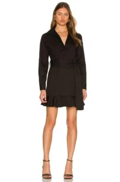 Sandrinne Mini Dress Black