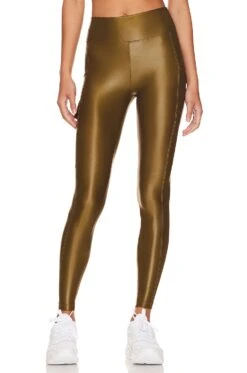 Rina Infinity Cargo High Rise Legging Fir Green