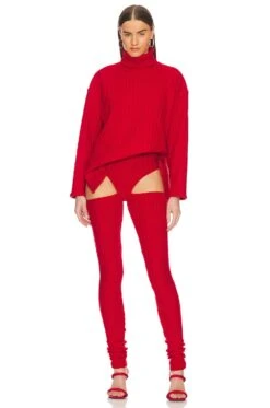 Rib Knit Oversized Sweater Cherry -FREE PEOPLE || Nike || Steve Madden Sales Store LAQH WK1 V4