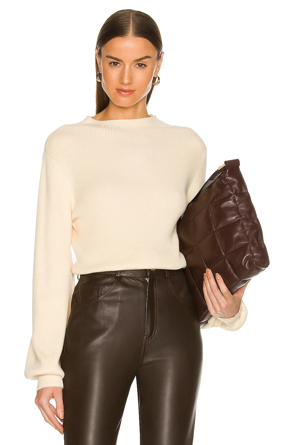 Fable Sweater Light Brown 5 Fable Sweater Light Brown - Image 5