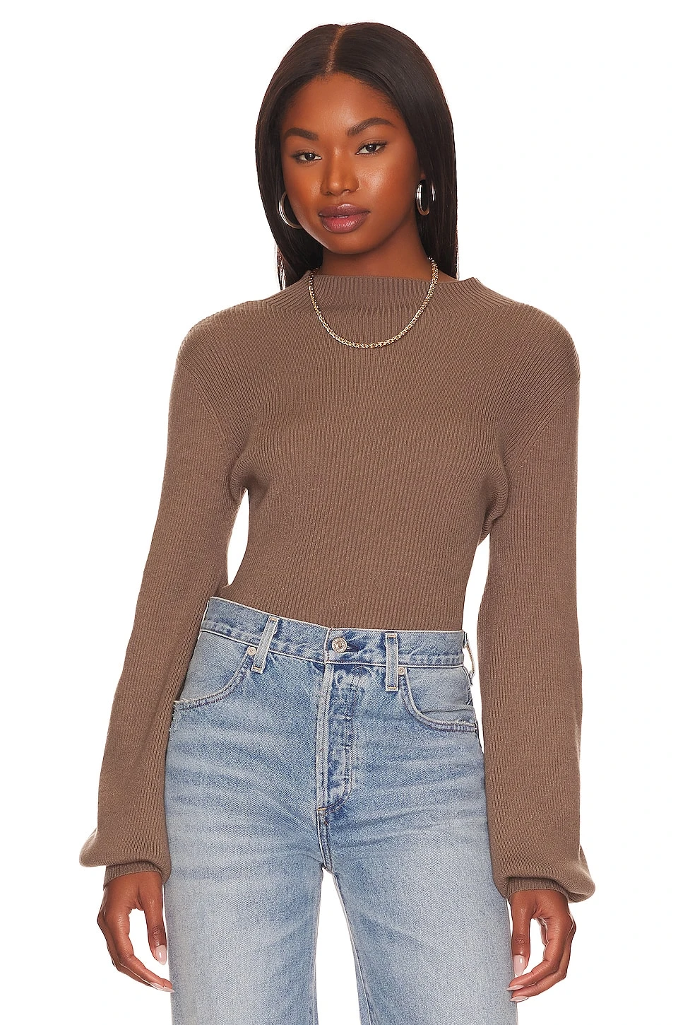 Fable Sweater Light Brown 1 Fable Sweater Light Brown