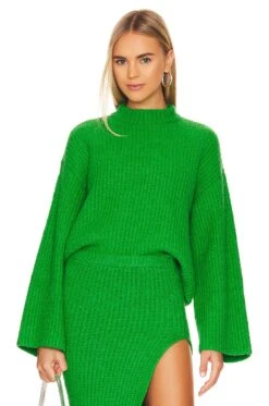 Sachiye Oversized Crewneck Green