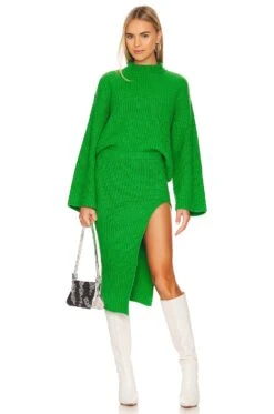 Sachiye Oversized Crewneck Green -FREE PEOPLE || Nike || Steve Madden Sales Store LCDE WK239 V4