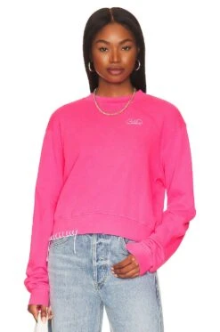 Spalding Pullover Neon Pink