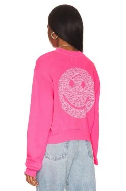 Spalding Pullover Neon Pink -FREE PEOPLE || Nike || Steve Madden Sales Store LMOS WK278 V4