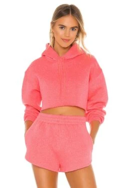 Zest Hoodie Neon Pink