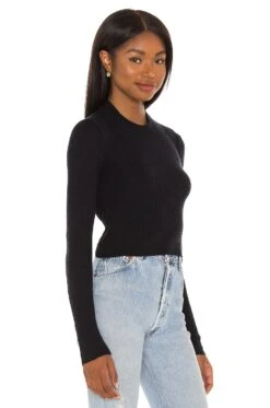 Cody Back Twist Sweater Black -FREE PEOPLE || Nike || Steve Madden Sales Store LOVF WK985 V3
