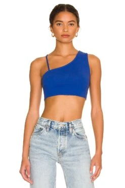 TOP CROPPED KAI Cobalt Blue