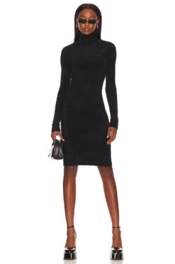 Surrey Sweater Dress Black