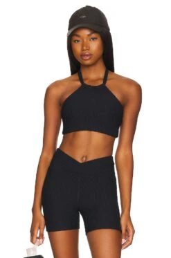 Maaji Sage Low Impact Sports Bra Black Tulip