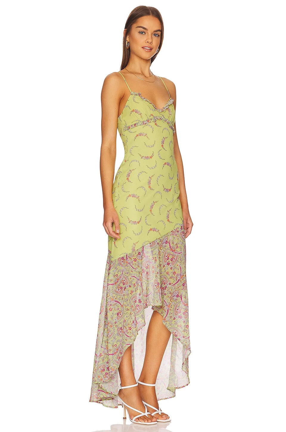 Tatiana Gown Margarita Lime 2 Tatiana Gown Margarita Lime - Image 2
