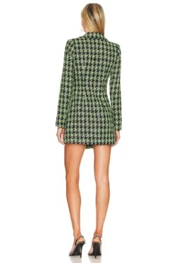 VESTIDO AVANTI Electric Green Tweed -FREE PEOPLE || Nike || Steve Madden Sales Store MALR WD1185 V3