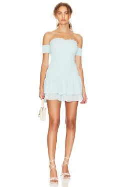 Cheyenne Mini Dress Blue Ice