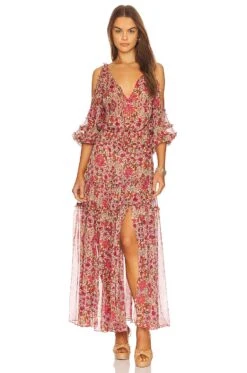 Lalia Dress Hibiscus Floral