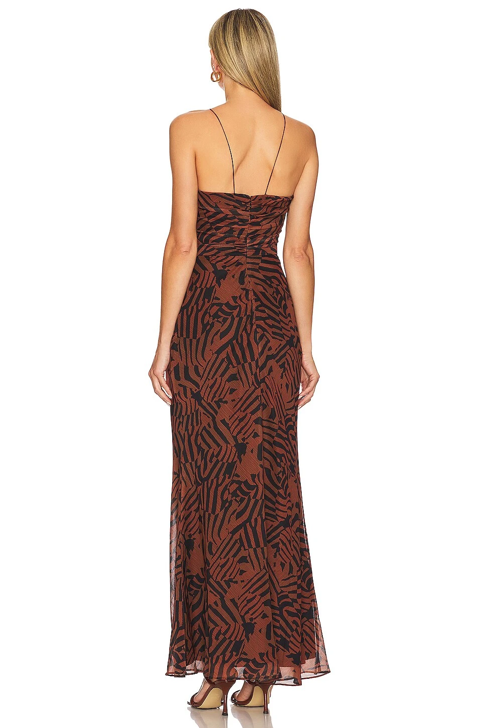 Lynette Dress Mosaic Zebra 3 Lynette Dress Mosaic Zebra - Image 3