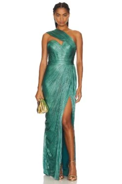 Claudine Gown Teal