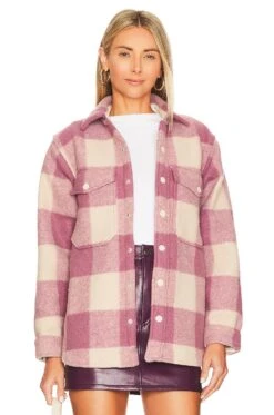 MOTHER The Bonfire Jacket Some Like It Plaid