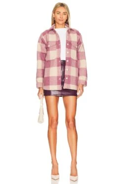 MOTHER The Bonfire Jacket Some Like It Plaid -FREE PEOPLE || Nike || Steve Madden Sales Store MOTH WO126 V4