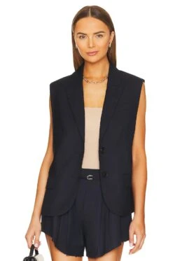 Arley Boy Blazer Vest Ink