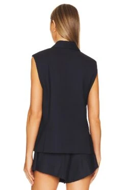 Arley Boy Blazer Vest Ink -FREE PEOPLE || Nike || Steve Madden Sales Store MWER WO19 V4