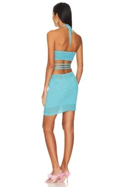 KLEID JUMA Teal 5 KLEID JUMA Teal -FREE PEOPLE || Nike || Steve Madden Sales Store NBDR WD2921 V3