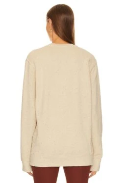 Nike Brushed Back Crew Neck Sweatshirt Limestone -FREE PEOPLE || Nike || Steve Madden Sales Store NIKR MK14W V4
