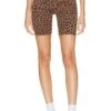 Nike 7-inch All-over Leopard Print Shorts Archaeo Brown