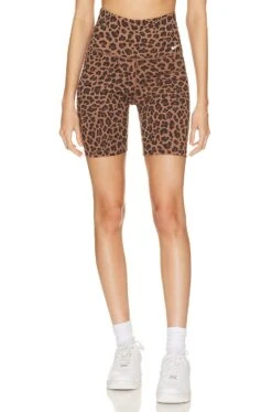 Nike 7-inch All-over Leopard Print Shorts Archaeo Brown