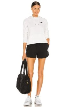 Nike NSW Essential Hoodie Birch Heather -FREE PEOPLE || Nike || Steve Madden Sales Store NIKR WK51 V4