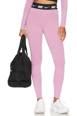 Nike NSW High Waisted Legging Orchid & Black