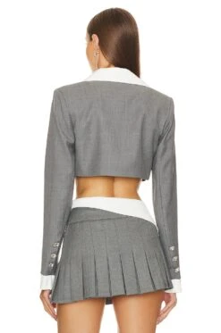 Charloteen Blazer Grey -FREE PEOPLE || Nike || Steve Madden Sales Store NJAC WO1 V3