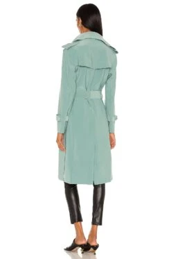 Norma Kamali Double Breasted Trench Vintage Mint -FREE PEOPLE || Nike || Steve Madden Sales Store NKAM WO118 V4