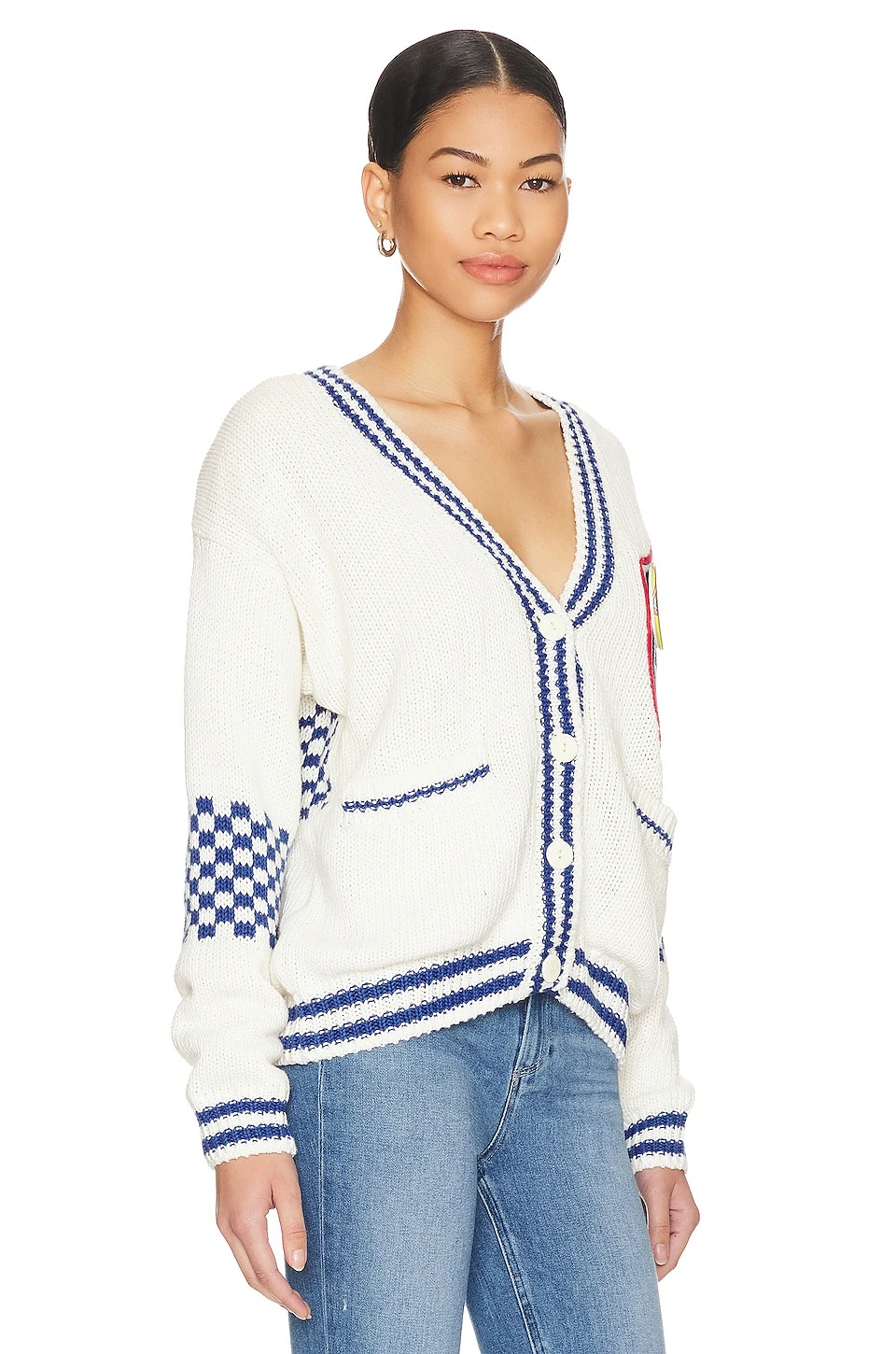 GILET THE BLUE BREAST POCKET White 2 GILET THE BLUE BREAST POCKET White - Image 2