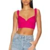 Giselle Bustier Bright Rose