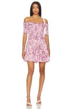 Soledad Dress PURPLE PIVOINE