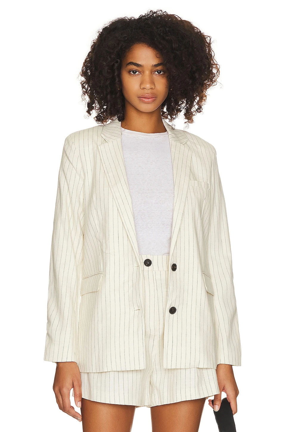 RAILS Stanton Blazer Ivory Pinstripe 1 RAILS Stanton Blazer Ivory Pinstripe