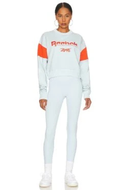 Graphic Sweatshirt Fresh Blue -FREE PEOPLE || Nike || Steve Madden Sales Store RKVH WK10 V4