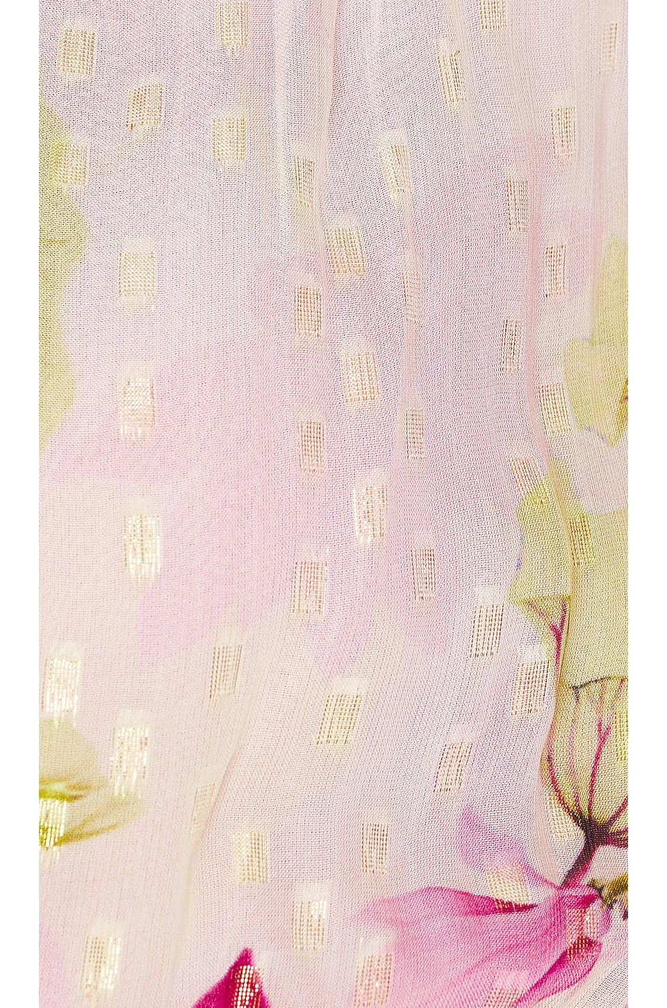 Ren Mini Dress Pink Lotues 4 Ren Mini Dress Pink Lotues - Image 4